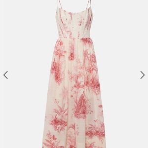 Zimmermann Waverly Floral Corset Dress